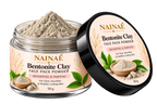 NAINAÉ Bentonite Clay Face Pack Powder – Deep Cleansing & Oil Control | 50 g