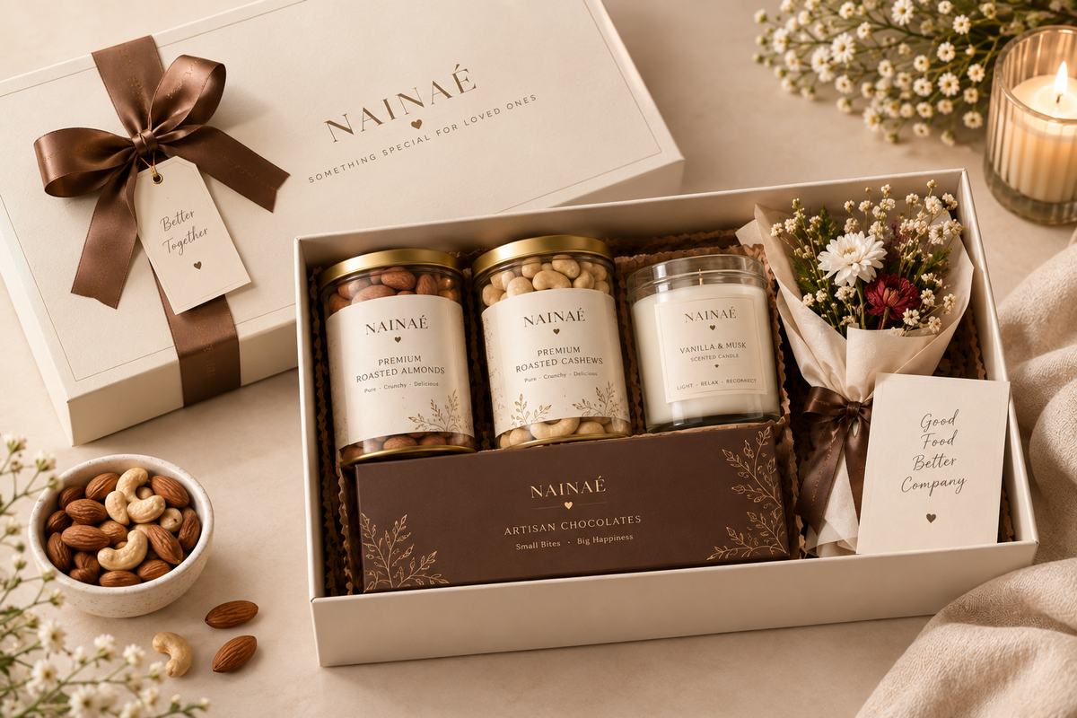 NAINAÉ Better Together — Signature Couple Gift Box
