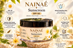 NAINAÉ Sunscreen SPF 50 – Broad Spectrum Daily Sun Protection