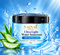 NAINAÉ Ultra Light Water Sunscreen SPF 50 PA++++ | With Hyaluronic Acid, Aloe Vera & Vitamin B5 | Hydrating & Lightweight Sunscreen for Face | 50g