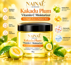 NAINAÉ Kakadu Plum Vitamin C Moisturizer with Niacinamide & Hyaluronic Acid | Brightening, Hydrating & Radiant Skin Face Cream | 50g